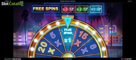 Игровой автомат Miami Bonus Wheel  играть бесплатно